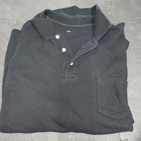 Croft & Barrow Short Sleeve Polo Button Up - Picture 1 of 2